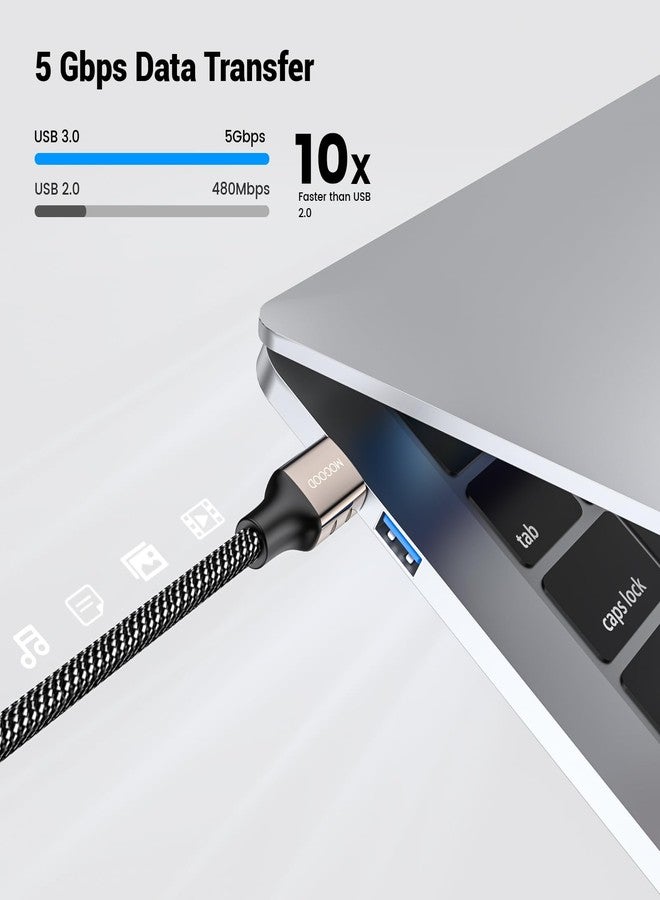 MOGOOD USB 3.0 Extension Cable 3FT USB Cord USB 3.0 Extension Cord USB Extender Type A Male to Female Cable - Image 4